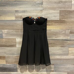 Dots jewel neckline little black dress NWT medium 80’s style - 80’s dress up